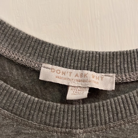 Grey tshirt dress - Picture 3 of 3